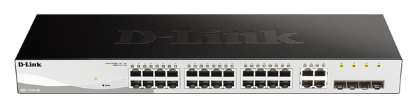 D-Link 24x 10/100/1000 Base-T ports with 4 x 1000Base-T /SFP ports