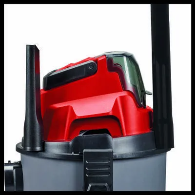 Einhell TC-VC 18/15 - Li-Solo -teollisuusimuri, ilman akkua ja laturia