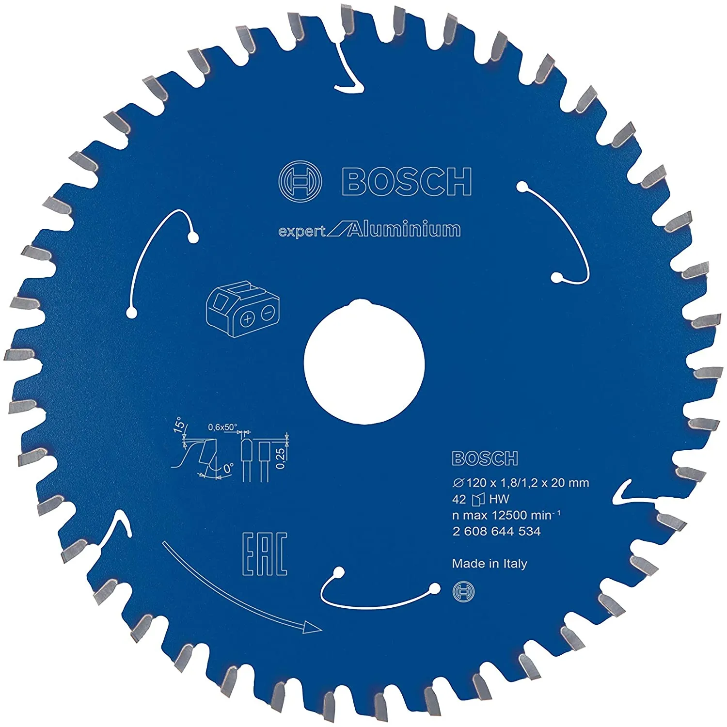 Bosch circular saw blade&nbsp;EfA 120x20x1.8 / 1.2x42T - 2608644534