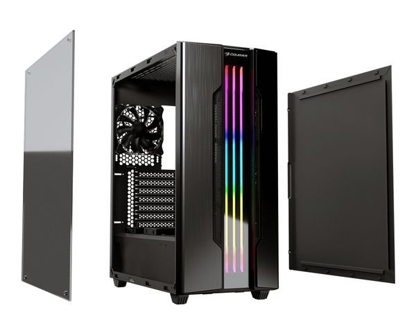 Cougar Gemini S Midi - case, black