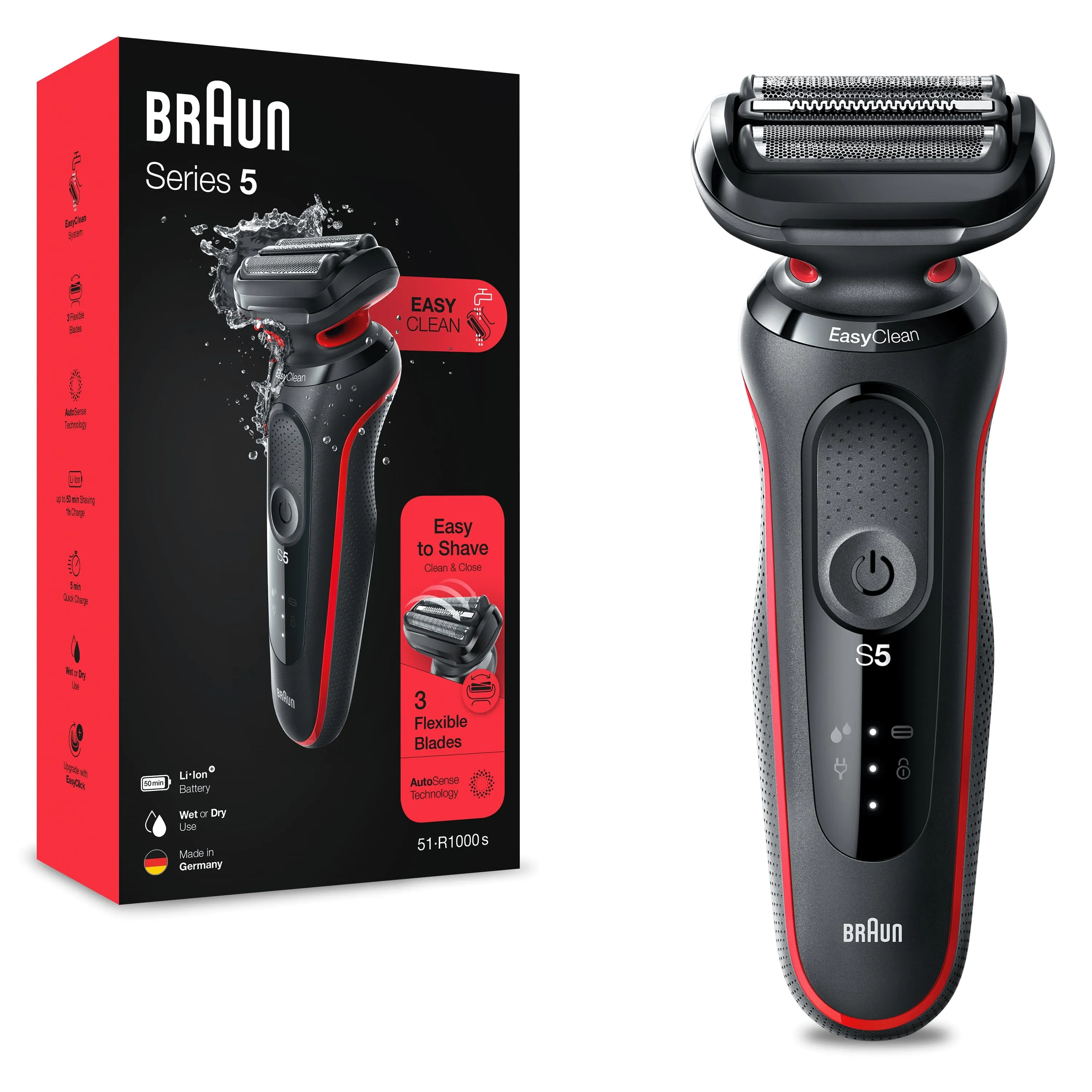 Braun Wet&Dry Series-5 -partakone
