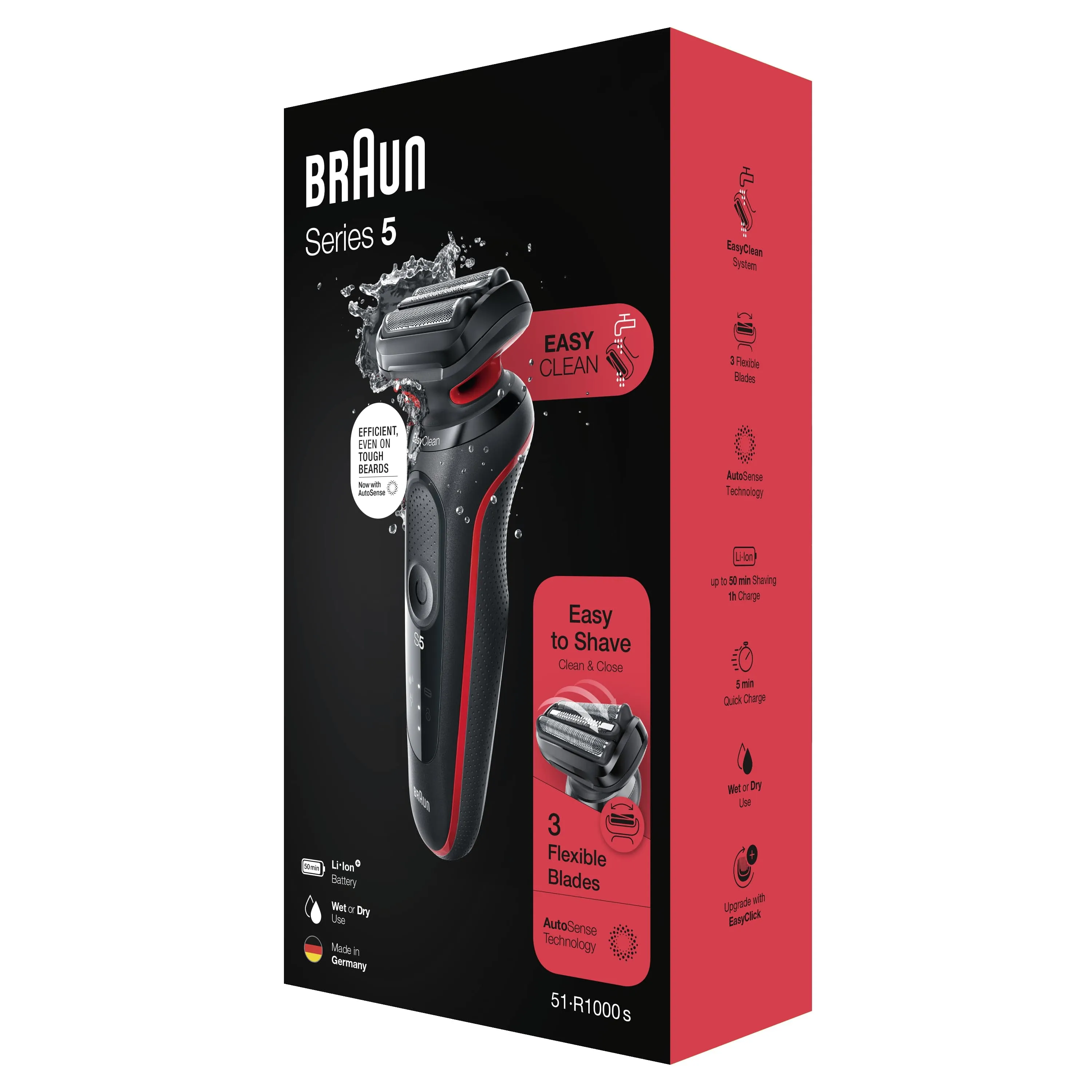 Braun Wet&amp;Dry Series-5 -partakone