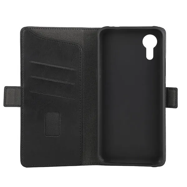 GEAR Wallet, Galaxy XCover 7 - Wallet Case, Black