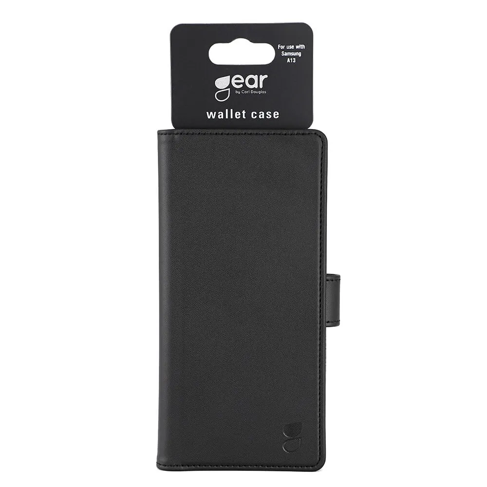 GEAR Wallet, Galaxy A13 - Wallet Case, Black