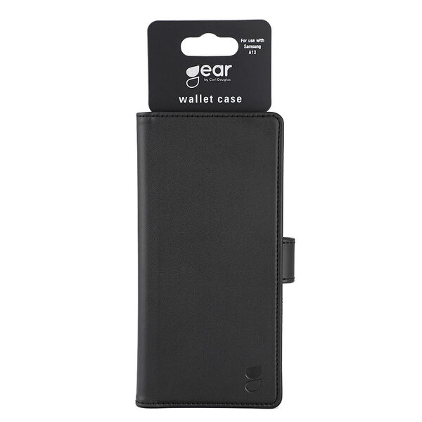 GEAR Wallet, Galaxy A13 - plånboksfodral, Svart