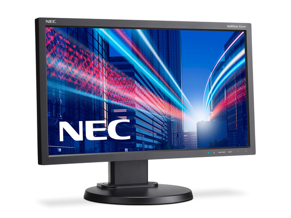 NEC 20" MultiSync E203WI, 1600x900px, TFT/IPS -n&auml;ytt&ouml;, Musta