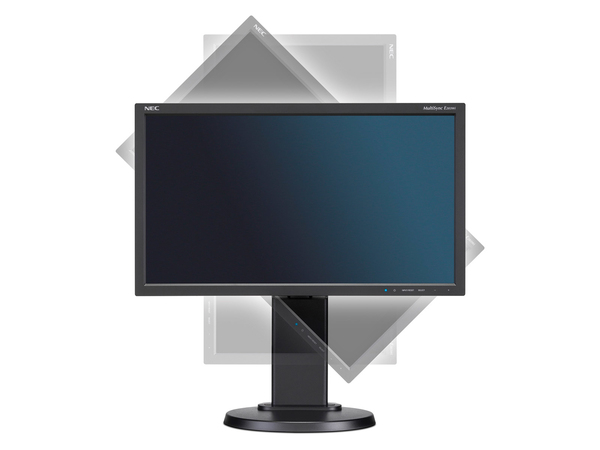 NEC 20" MultiSync E203WI, 1600x900px, TFT/IPS - monitor, Black