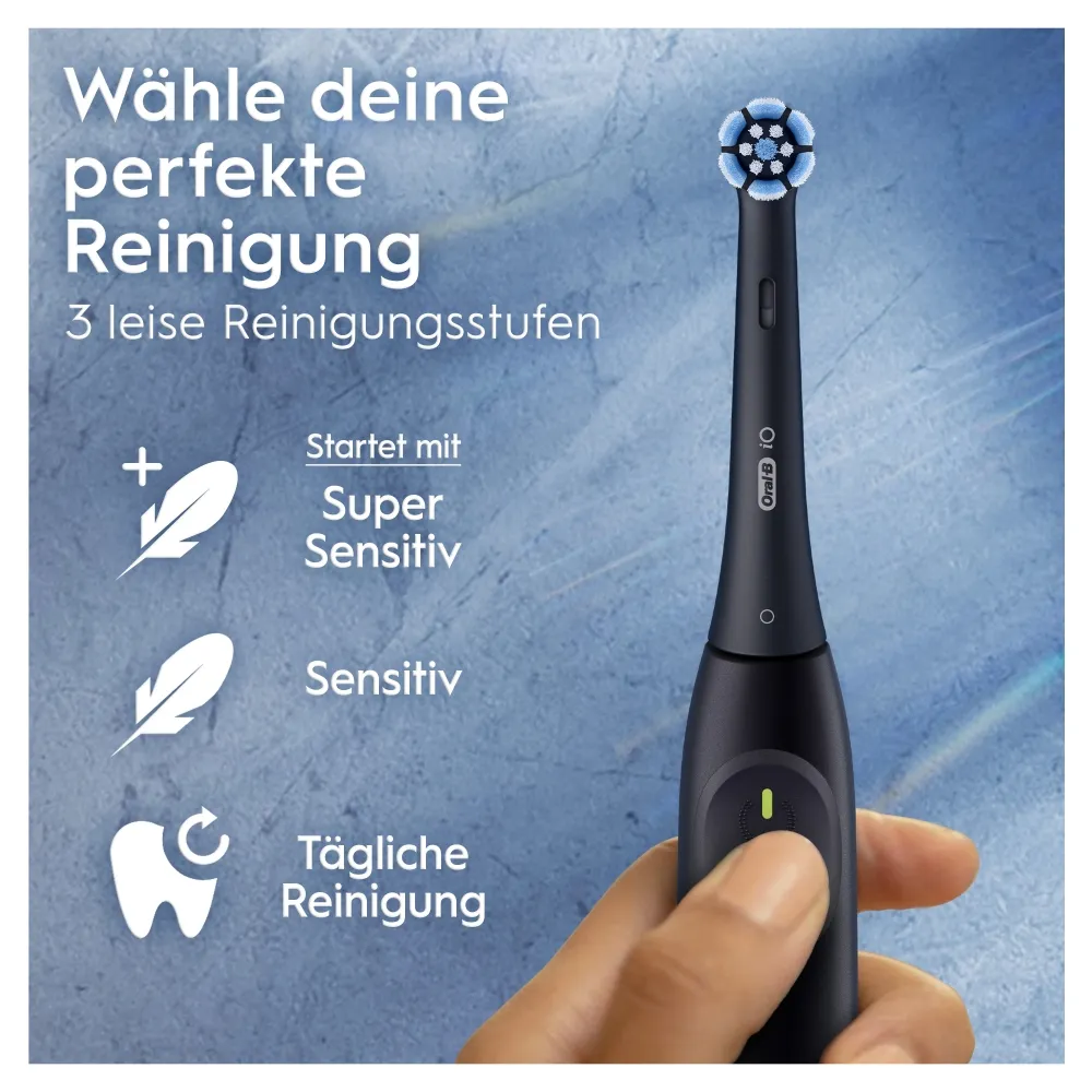 Oral-B iO Series 2 Duo Electric Toothbrush, 2 pcs, Night Black/Forest Green