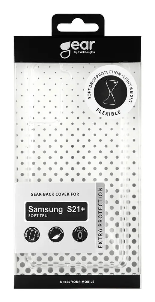 GEAR TPU, Galaxy S21 Plus - Case, Transparent