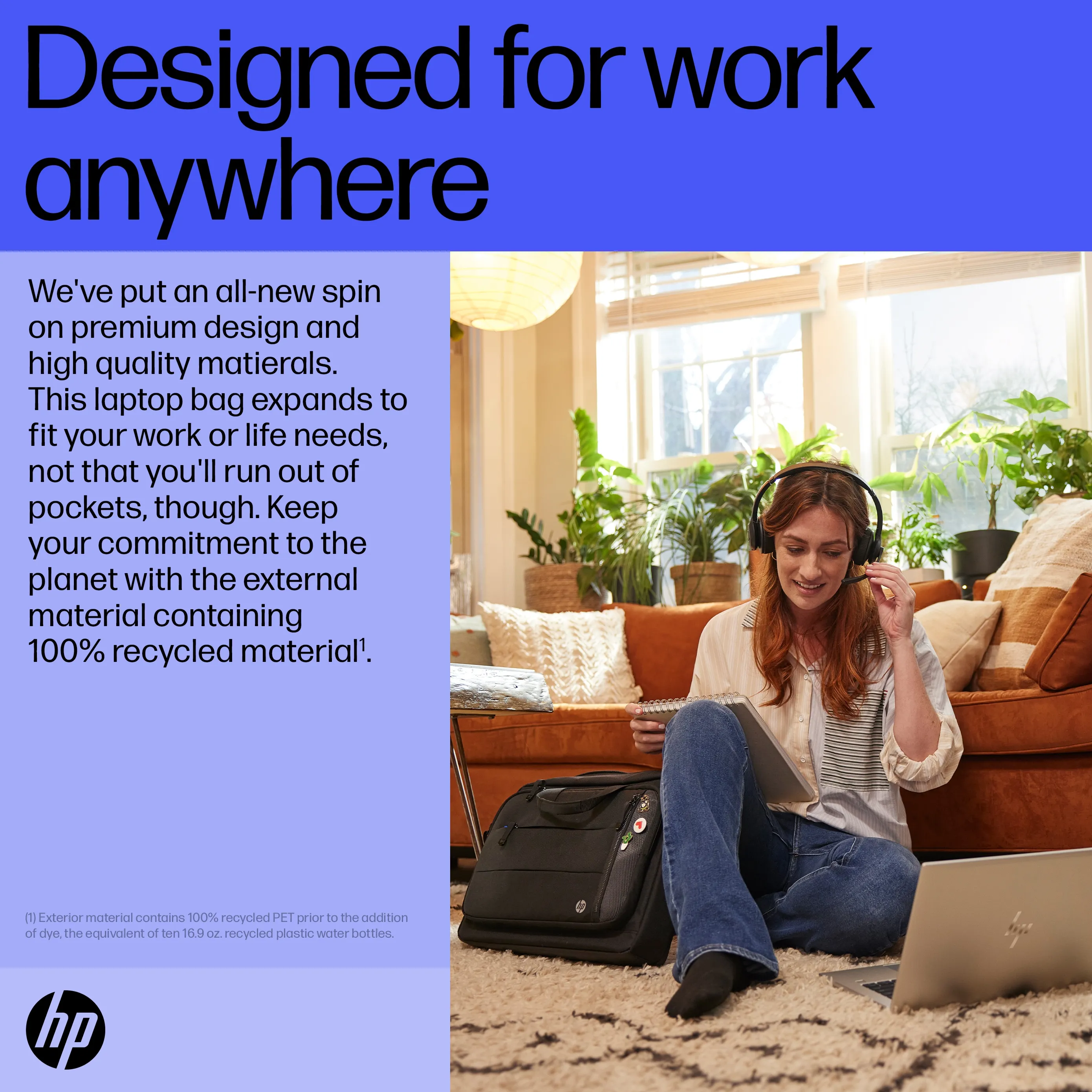 HP Renew Executive - Kannettavan tietokoneen kantolaukku olkahihnalla - 16.1&quot; - musta malleihin ZBook Firefly 14 G9 Mobile Workstation, ZBook Fury 16 G9 Mobile