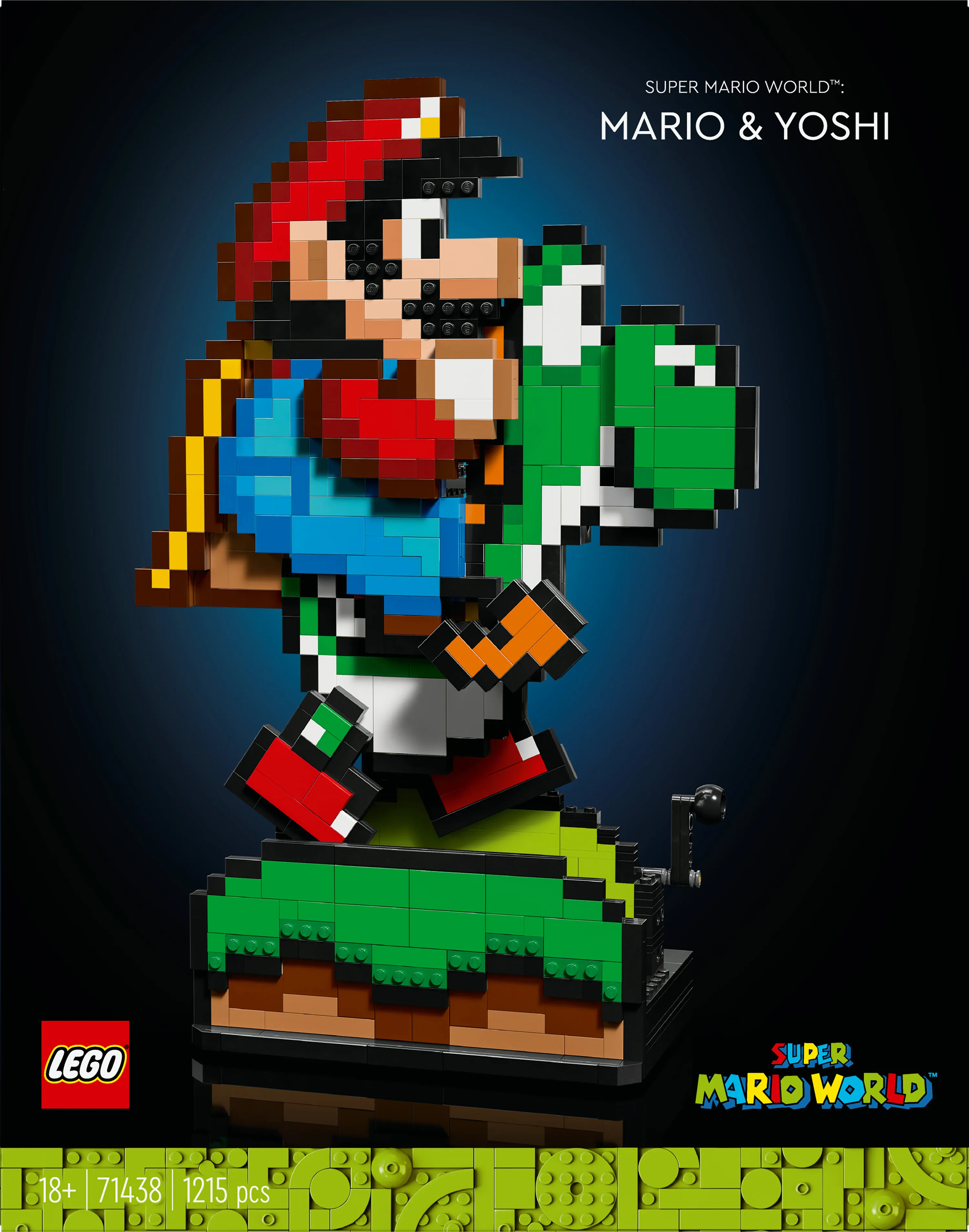 LEGO Super Mario World Mario and Yoshi 71438