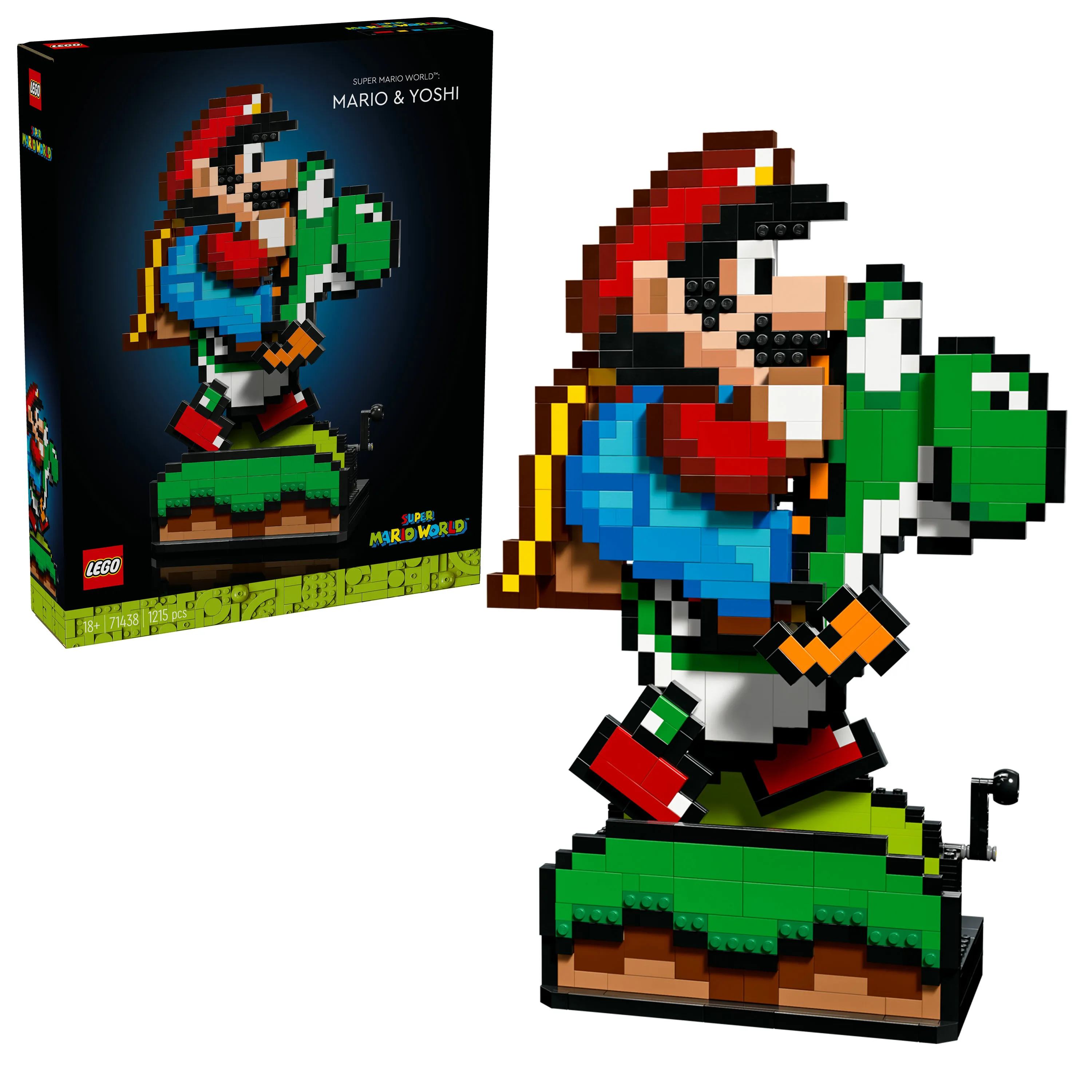 LEGO Super Mario World Mario and Yoshi 71438