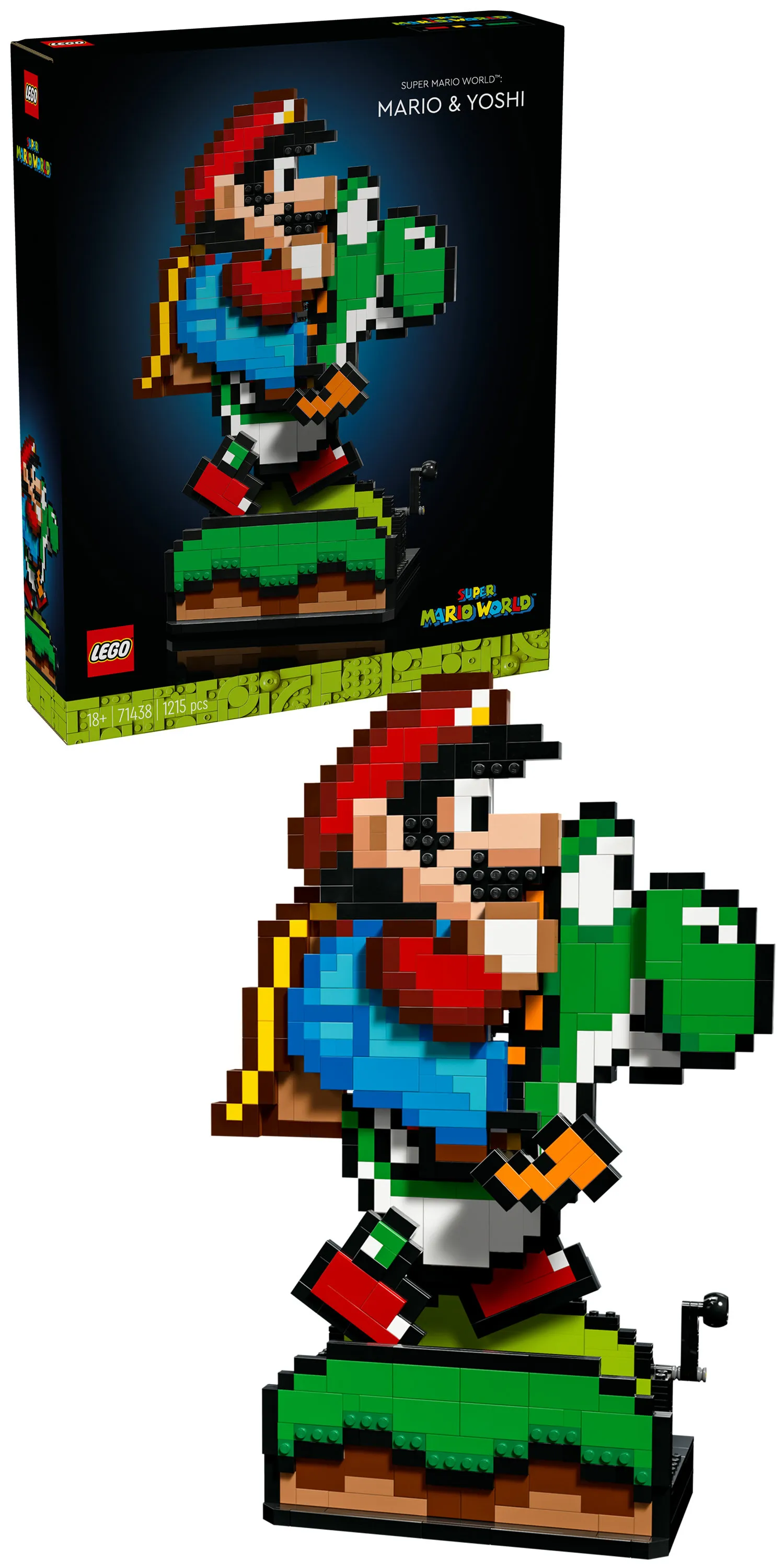 LEGO Super Mario World Mario and Yoshi 71438