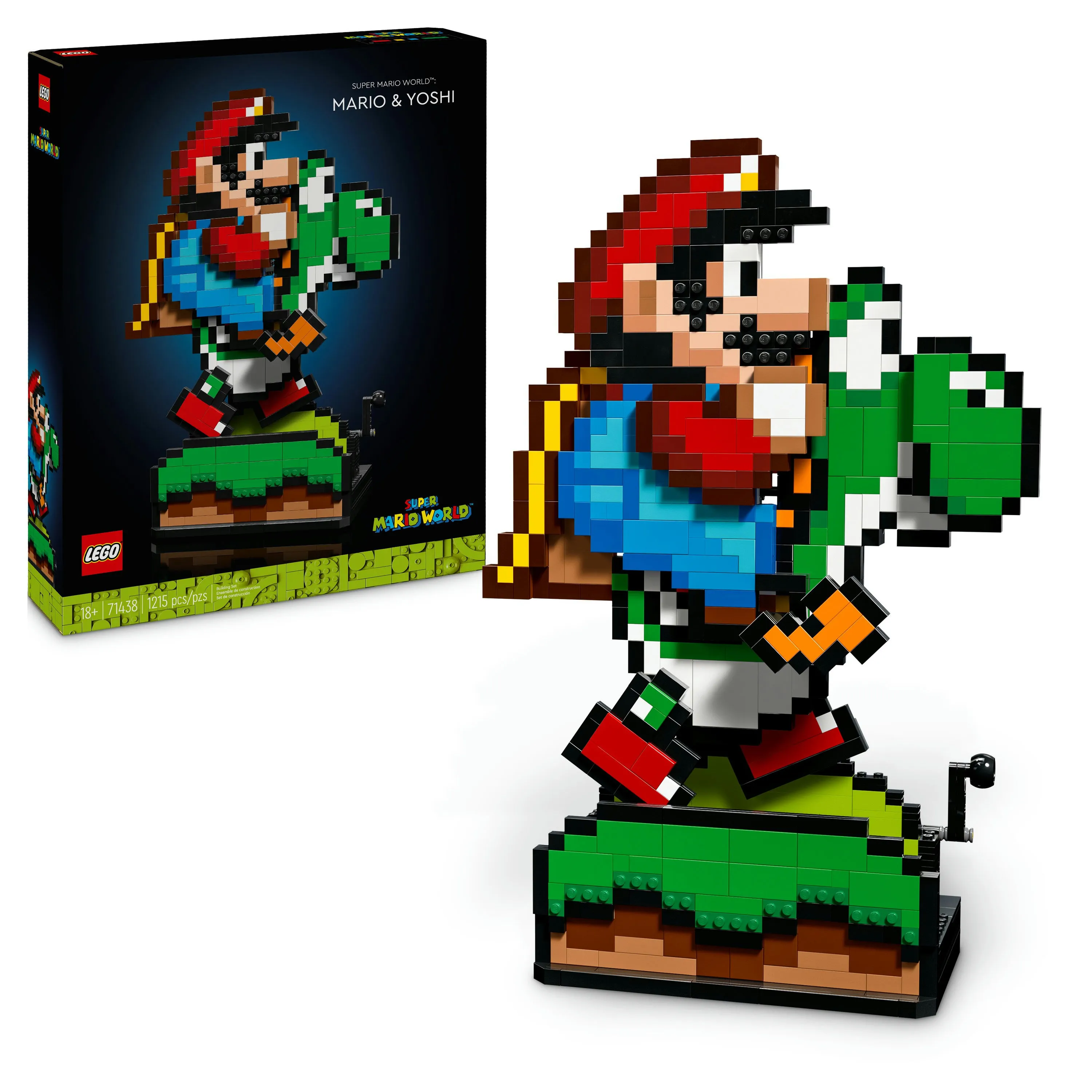 LEGO Super Mario World Mario and Yoshi 71438