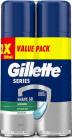 Gillette Shaving Gel Soothing Aloe Vera 2-pack (2 x 200 millilitres) - shaving gel