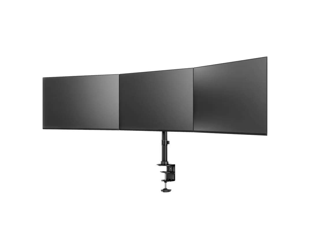 Multibrackets M Deskmount Basic Triple, -monitor arm, black, 15&quot;-27&quot;, 7,5kg