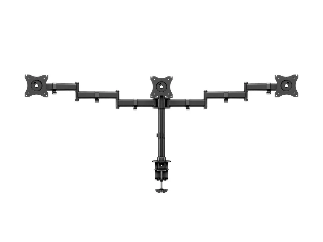 Multibrackets M Deskmount Basic Triple, -monitor arm, black, 15"-27", 7,5kg