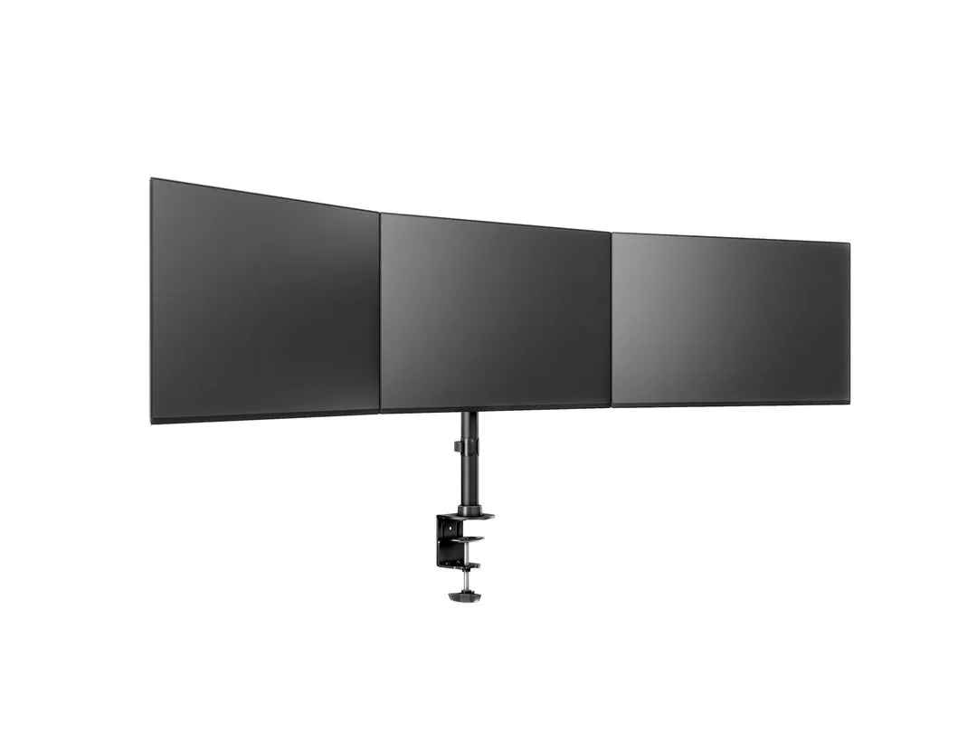 Multibrackets M Deskmount Basic Triple, -monitor arm, black, 15&quot;-27&quot;, 7,5kg