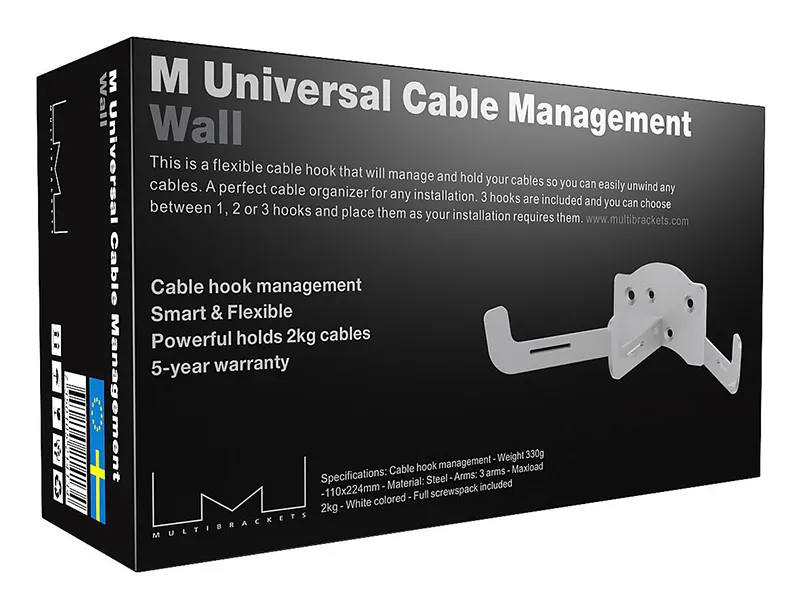 M Universal Cable Management Wall