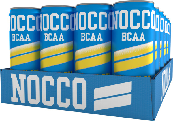 NOCCO BCAA Lim&oacute;n Del Sol -energiajuoma 330 ml 24-pack