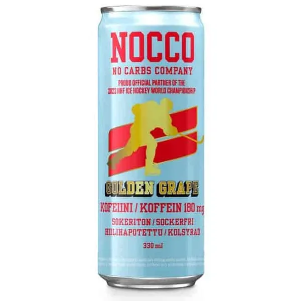 NOCCO BCAA Golden Grape Del Sol -energidricka 330 ml, 24-pack