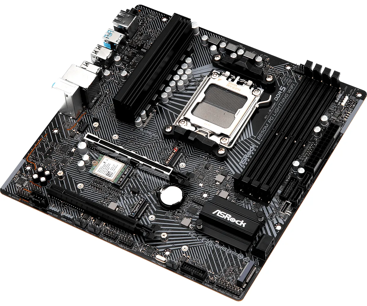 ASRock B650M PG LIGHTNING WIFI mATX - motherboard
