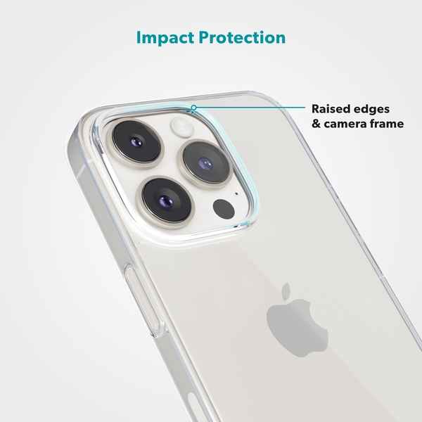 Epico Hero, iPhone 16 Plus - fodral, Transparent