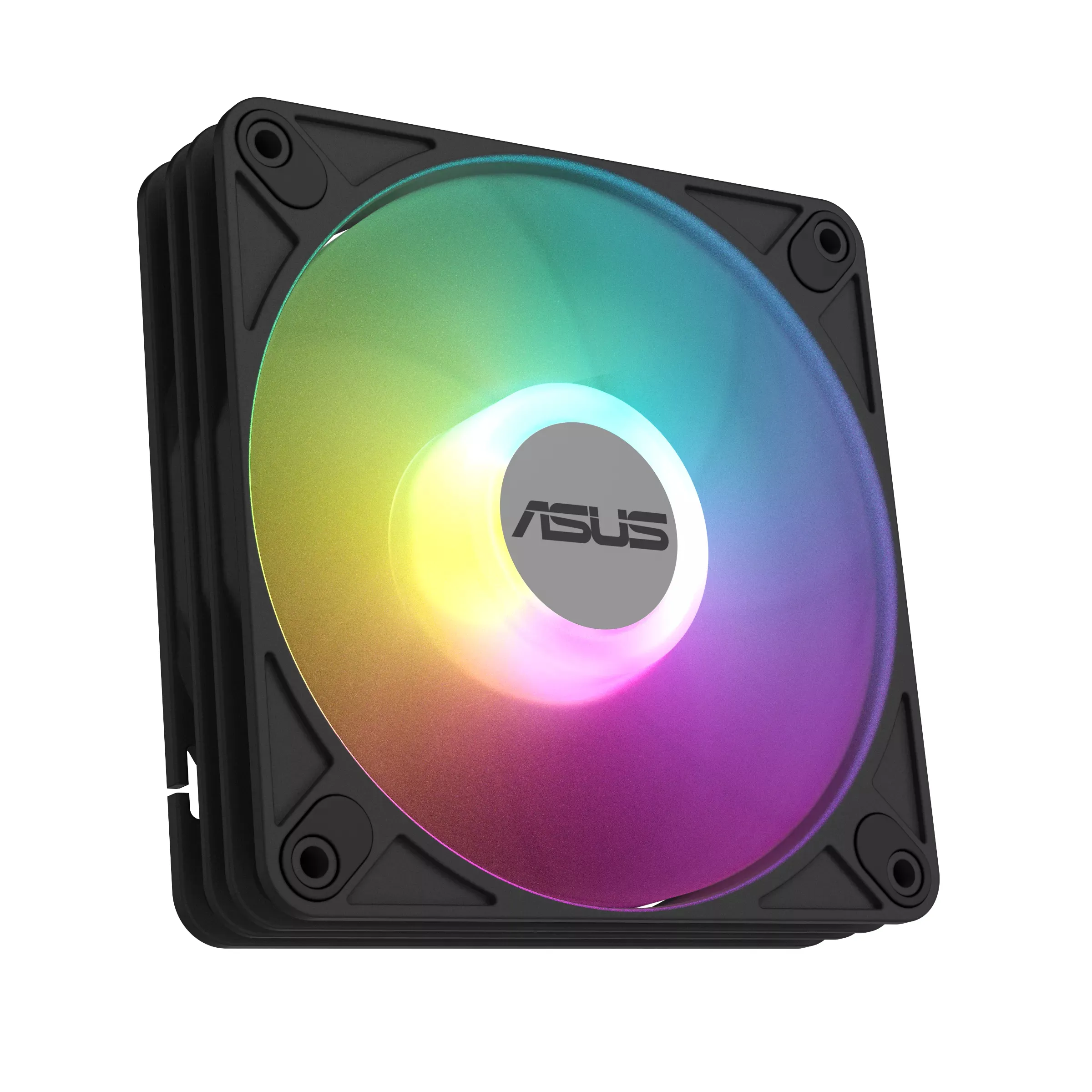 Asus AR120 PWM ARGB Fan, Hydraulic Bearing, 120mm, Black