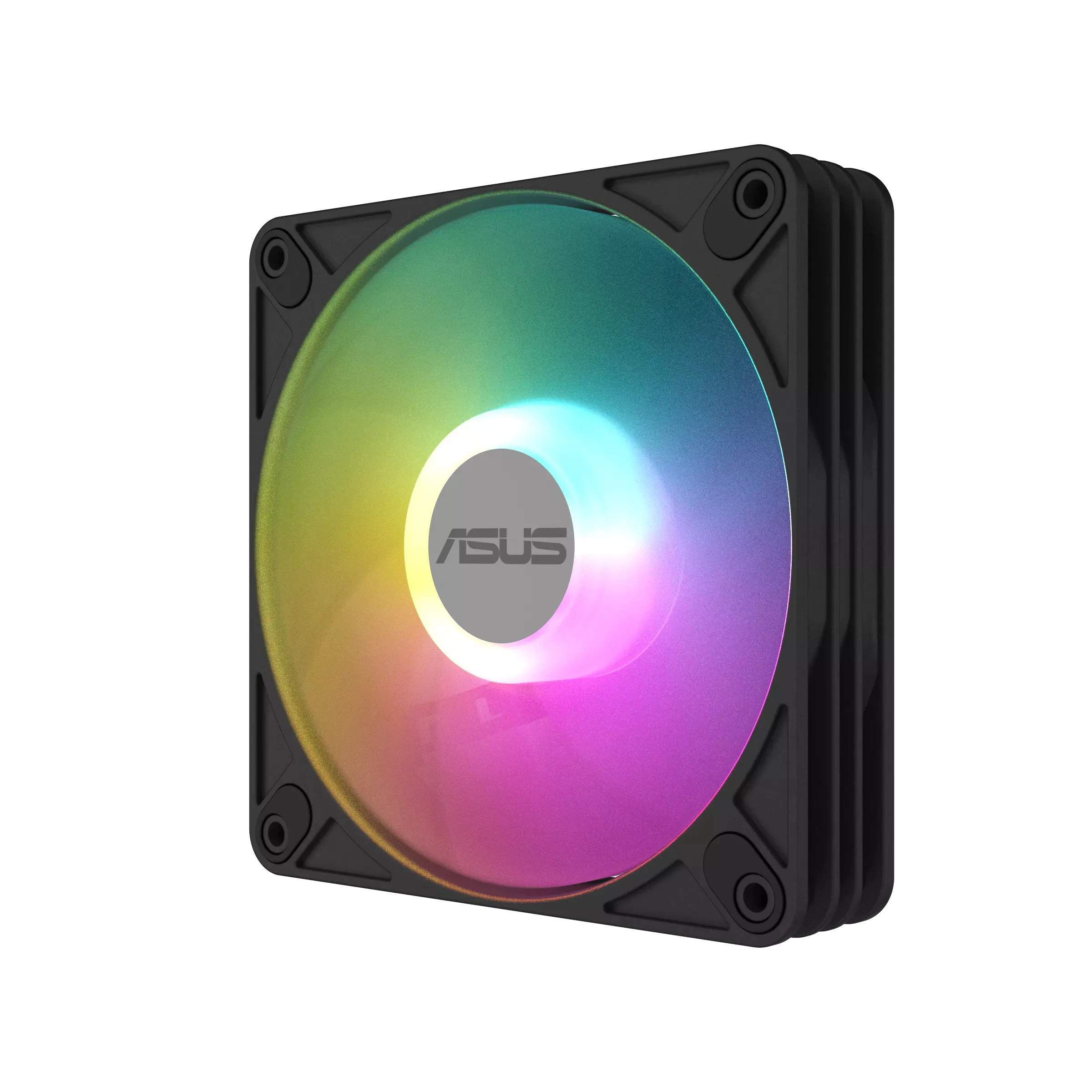 Asus AR120 PWM ARGB Fan, Hydraulic Bearing, 120mm, Black