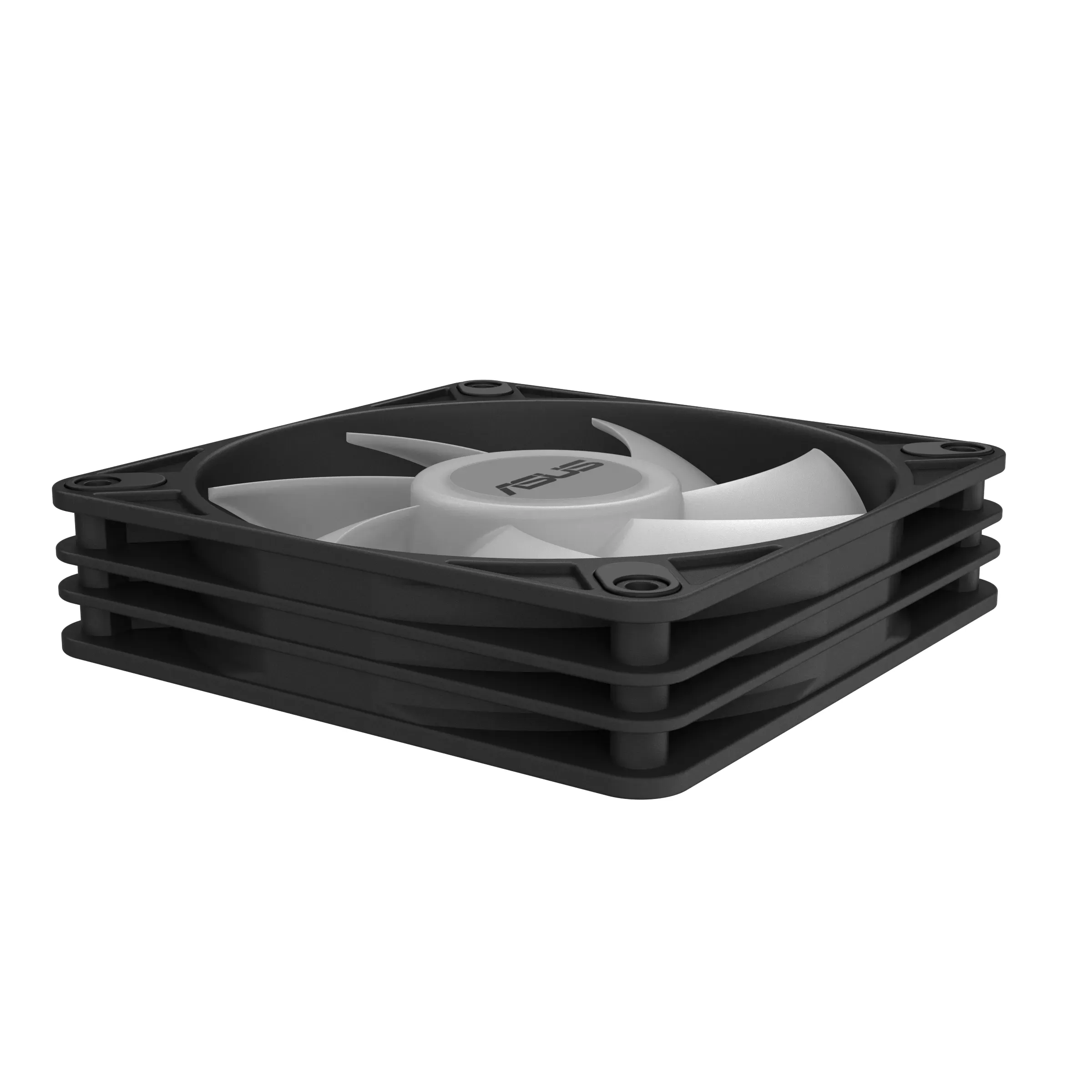 Asus AR120 PWM ARGB Fan, Hydraulic Bearing, 120mm, Black