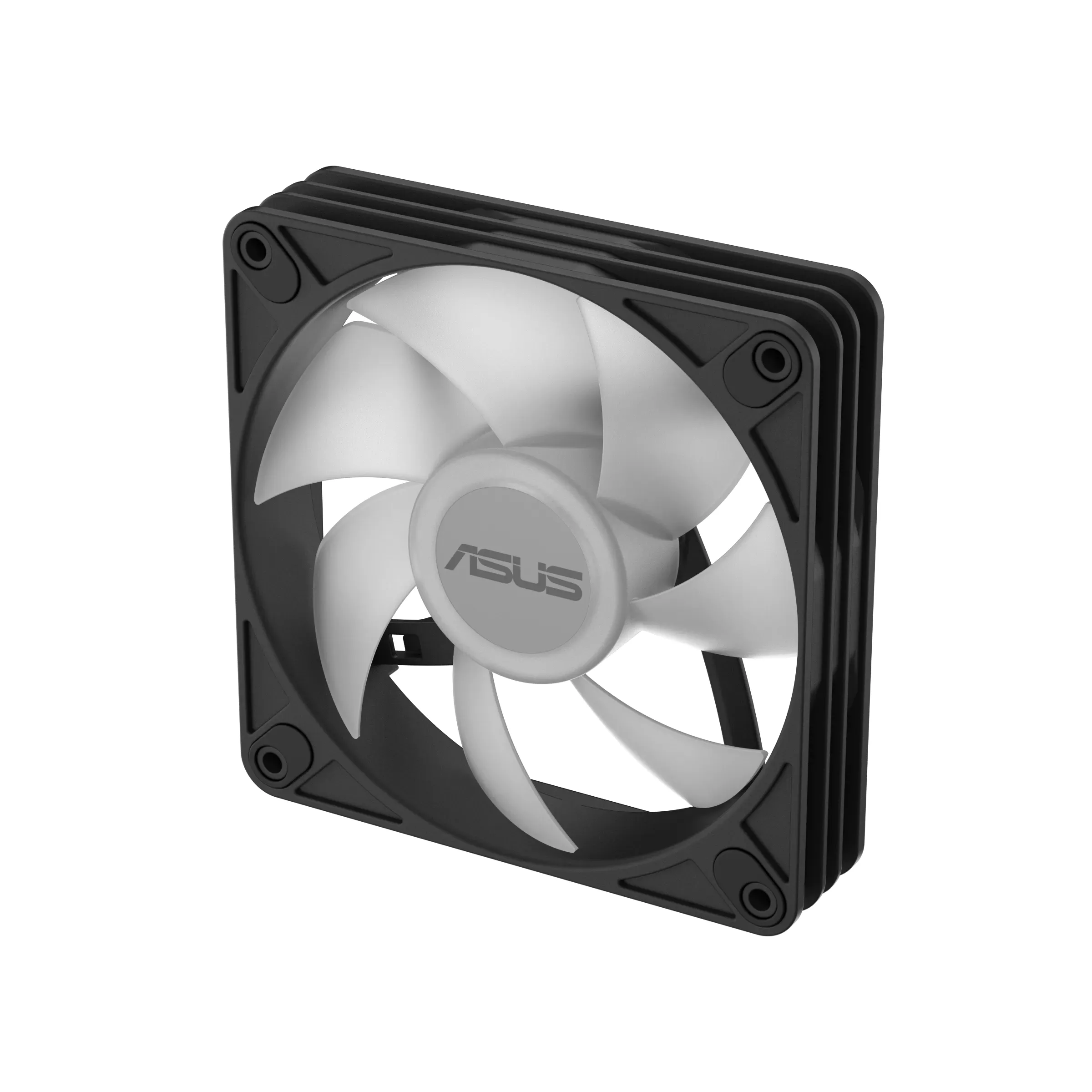 Asus AR120 PWM ARGB Fan, Hydraulic Bearing, 120mm, Black