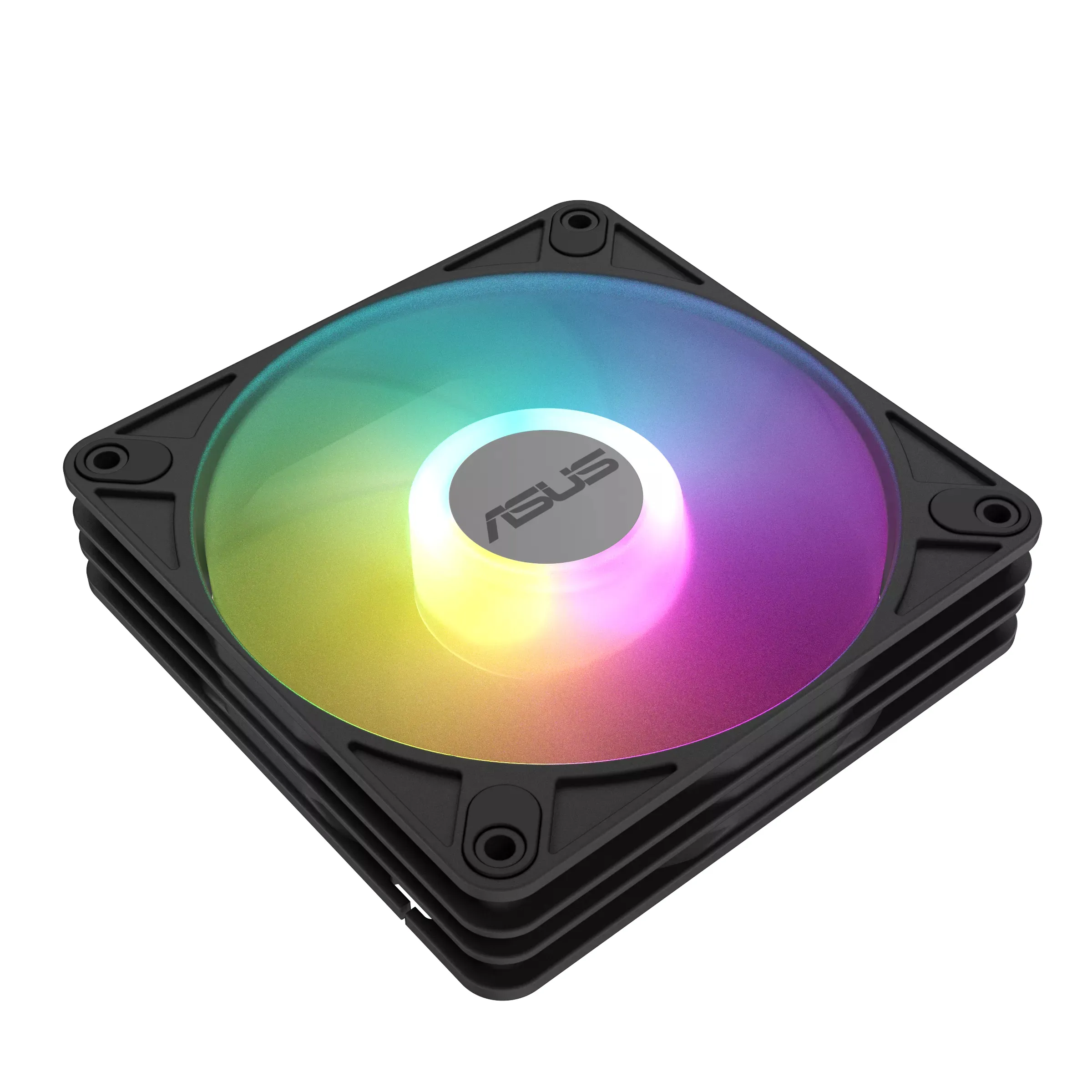 Asus AR120 PWM ARGB Fan, Hydraulic Bearing, 120mm, Black