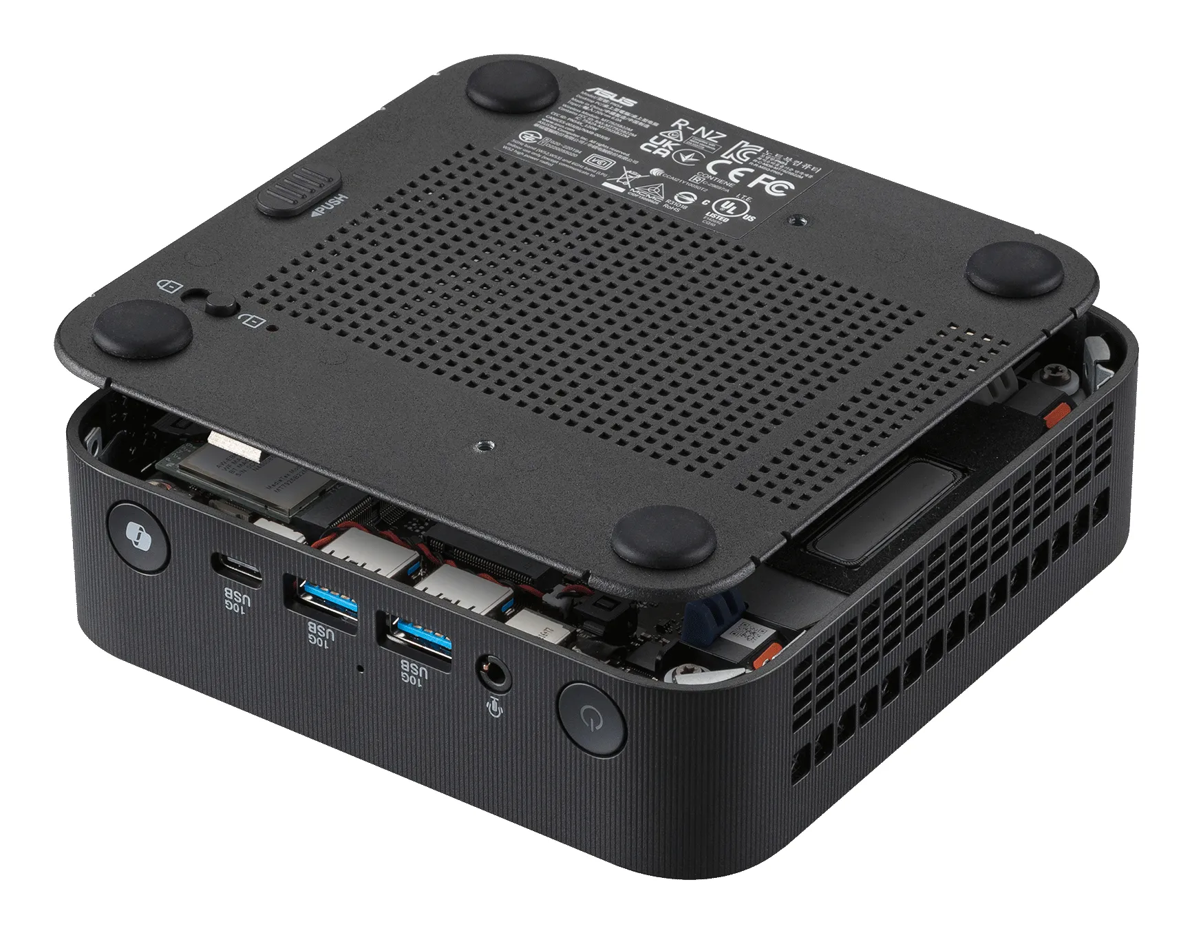 ASUS ExpertCenter PN55-S70012NL Ryzen AI 7 445, 32 Gt, 1 Tt, Win 11 Pro -minitietokone, musta