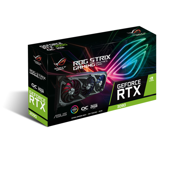 Asus GeForce RTX 3090 ROG Strix OC 24 GB - Grafikkort
