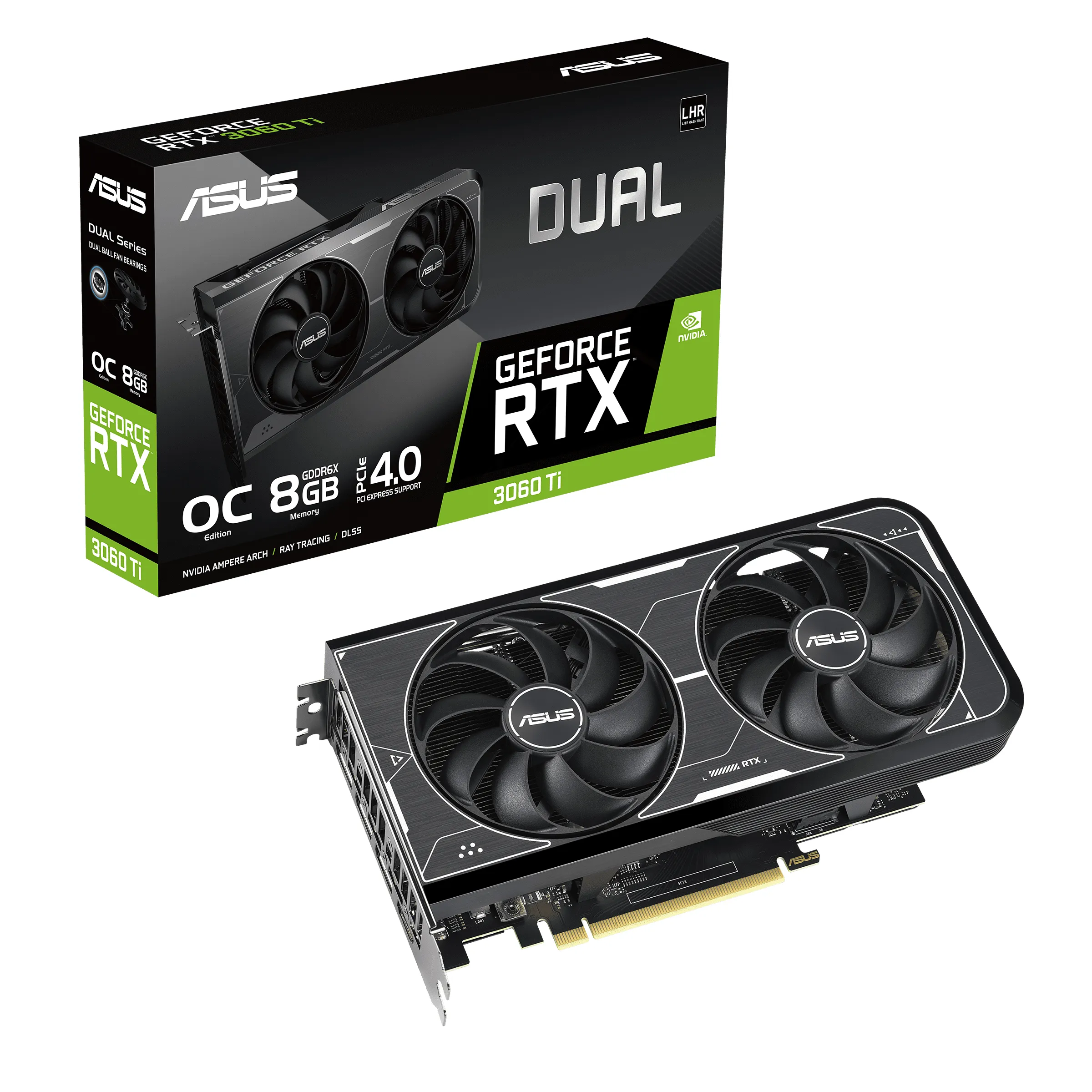 Asus GeForce RTX 3060 Ti Dual OC 8GB - graphics card
