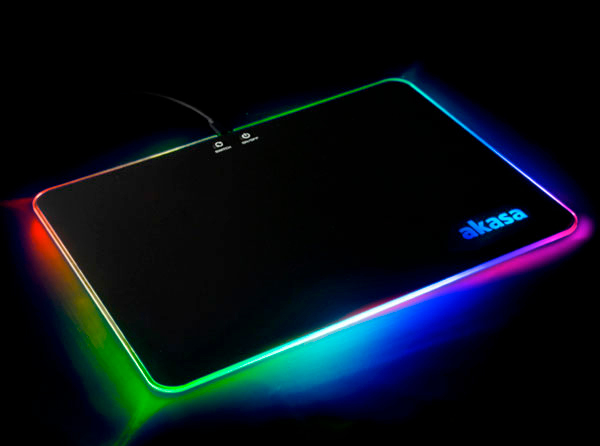 Vegas X9 RGB Mouse Pad, 9 modes of LED backlight illumination with lig