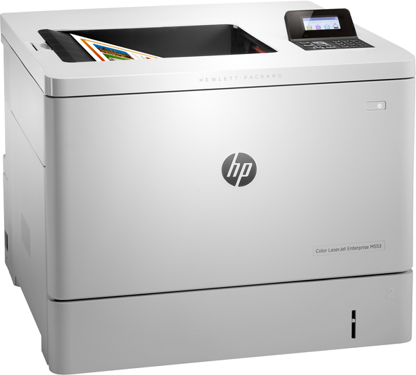 HP Color LaserJet Enterprise M553dn Duplex, LAN, A4 - f&auml;rglaserskrivare