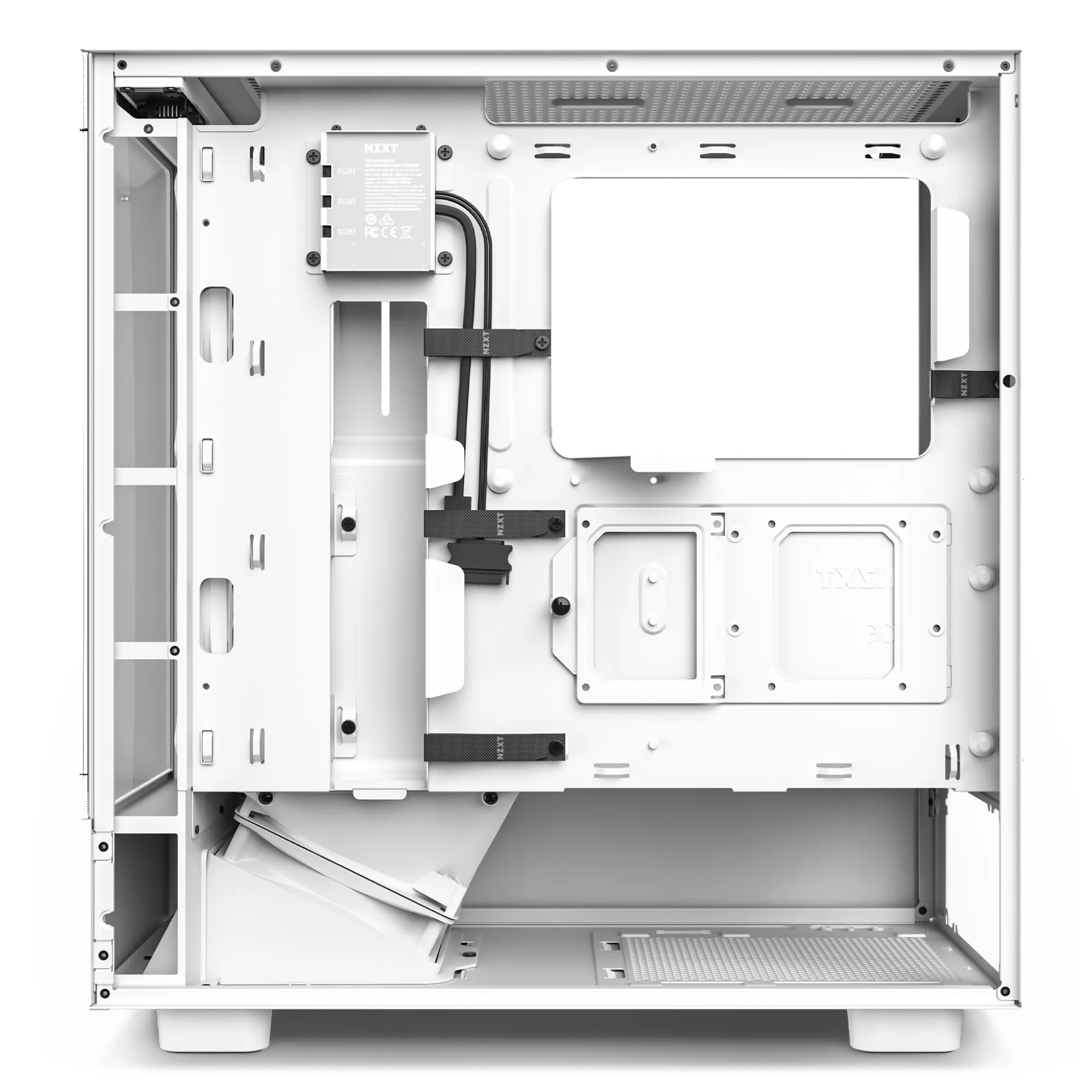 NZXT H5 Elite - miditower chassi, f&ouml;nster, Vit