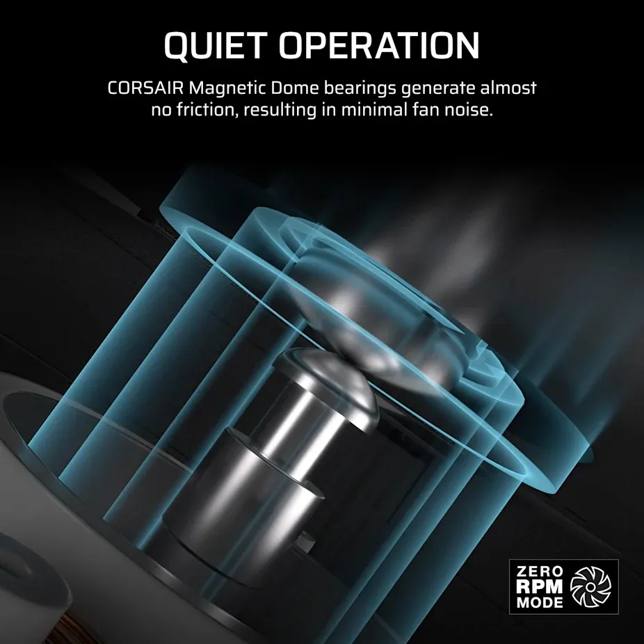 Corsair Nautilus 360 RS LCD 360mm Liquid Cooler, Black