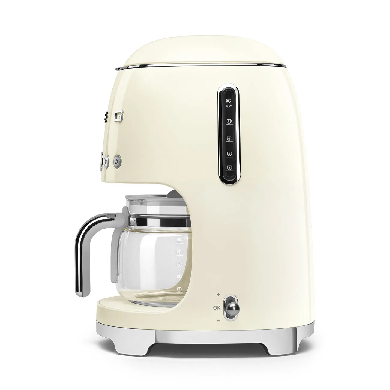Smeg 50's Style DCF02CREU - coffee maker, Cream