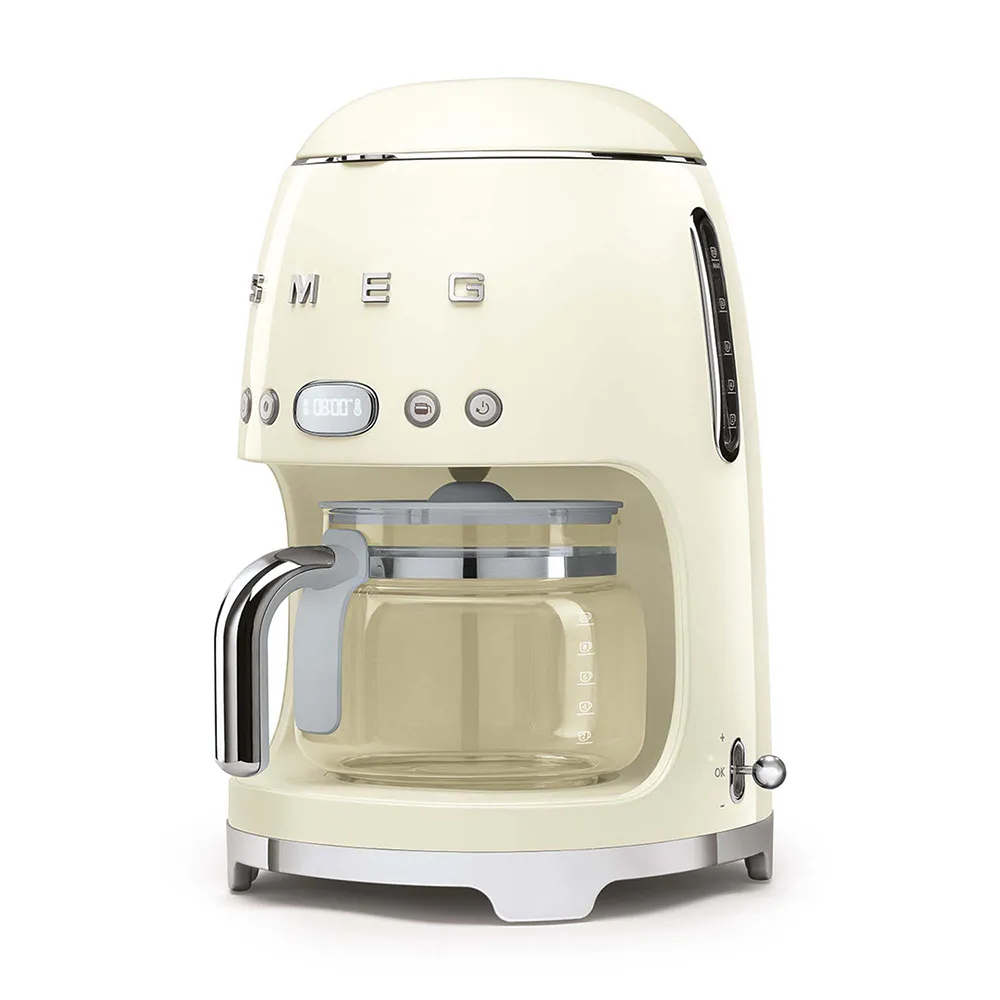 Smeg 50's Style DCF02CREU -kahvinkeitin, Kerman v&auml;ri