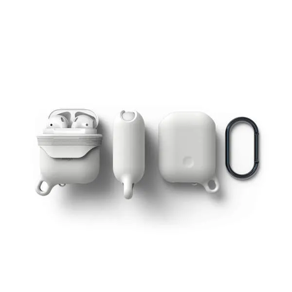 ELAGO Airpod Waterproof Hang Case White