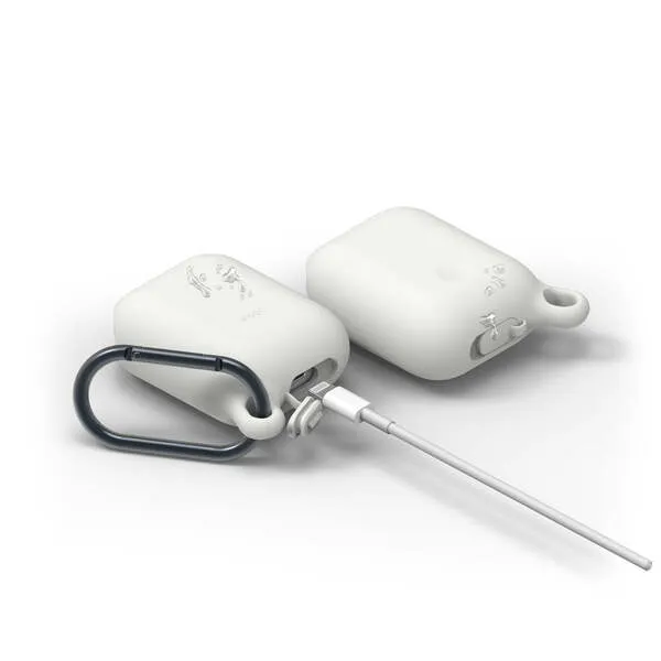 ELAGO Airpod Waterproof Hang Case White