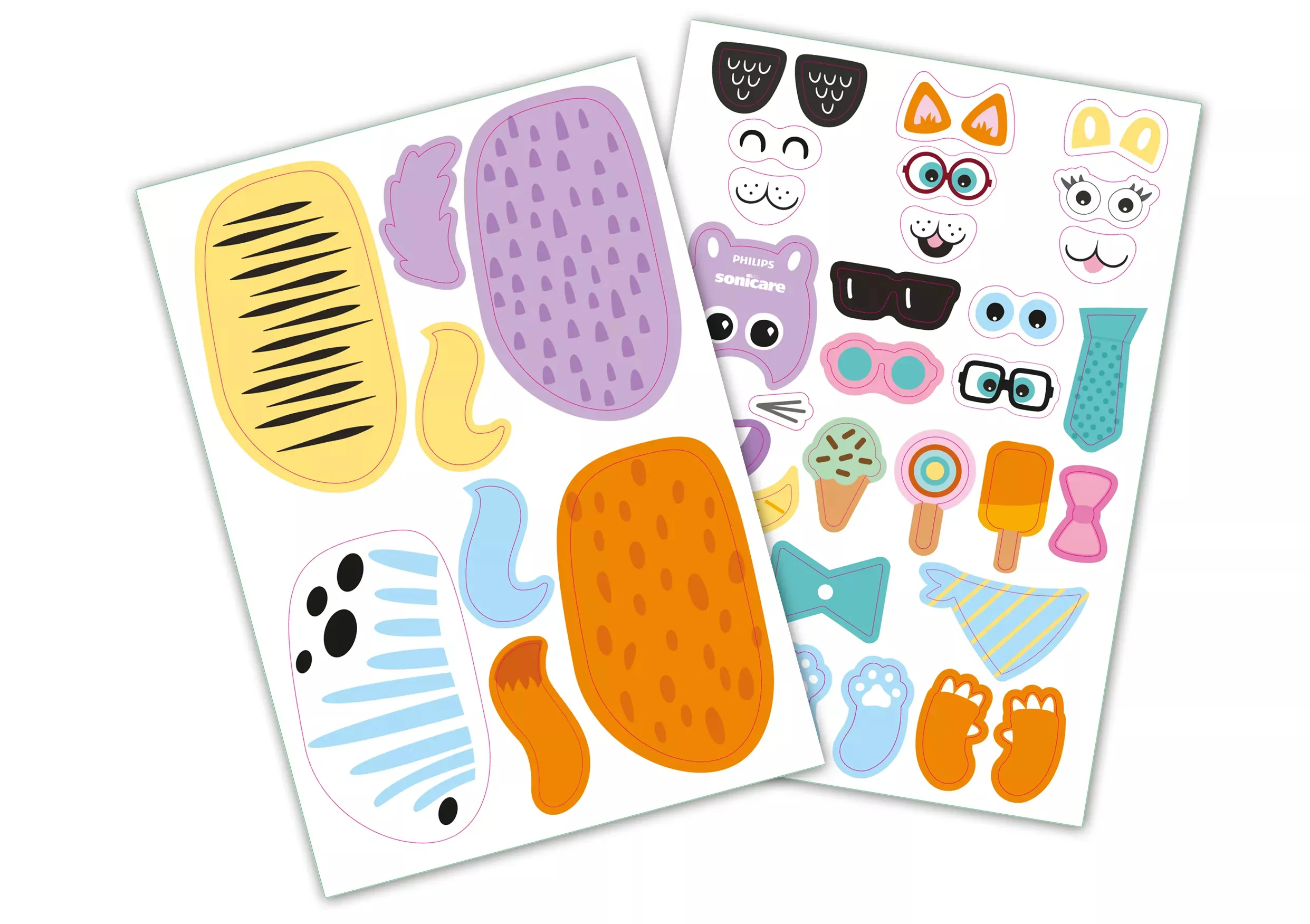 Philips Sonicare for Kids Design a Pet Edition soninen s&auml;hk&ouml;hammasharja, sininen/valkoinen