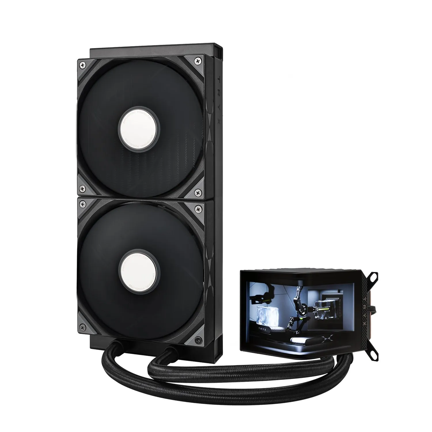 Tryx Panorama 280mm AIO - liquid cooler, black