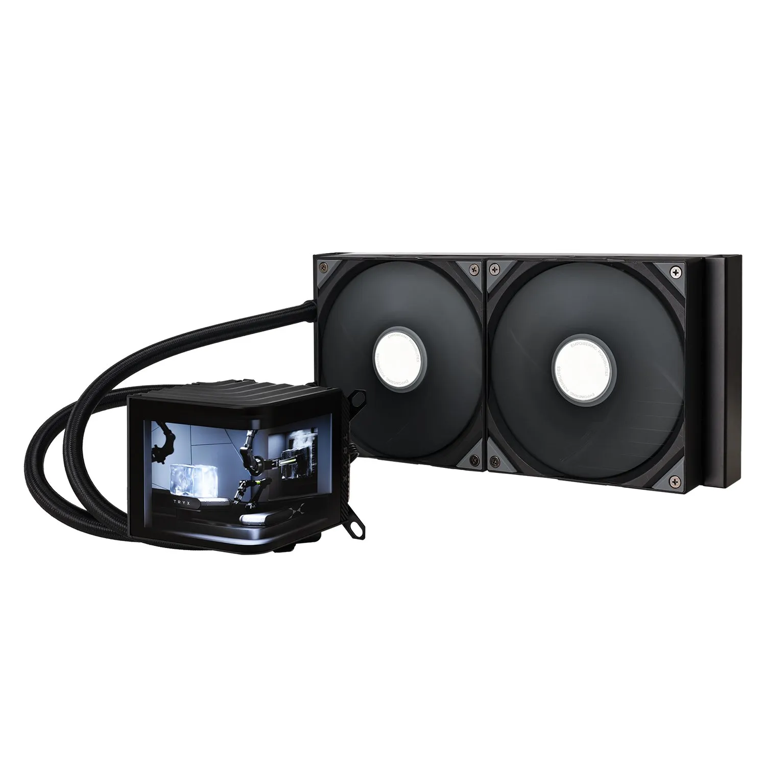 Tryx Panorama 280mm AIO - liquid cooler, black