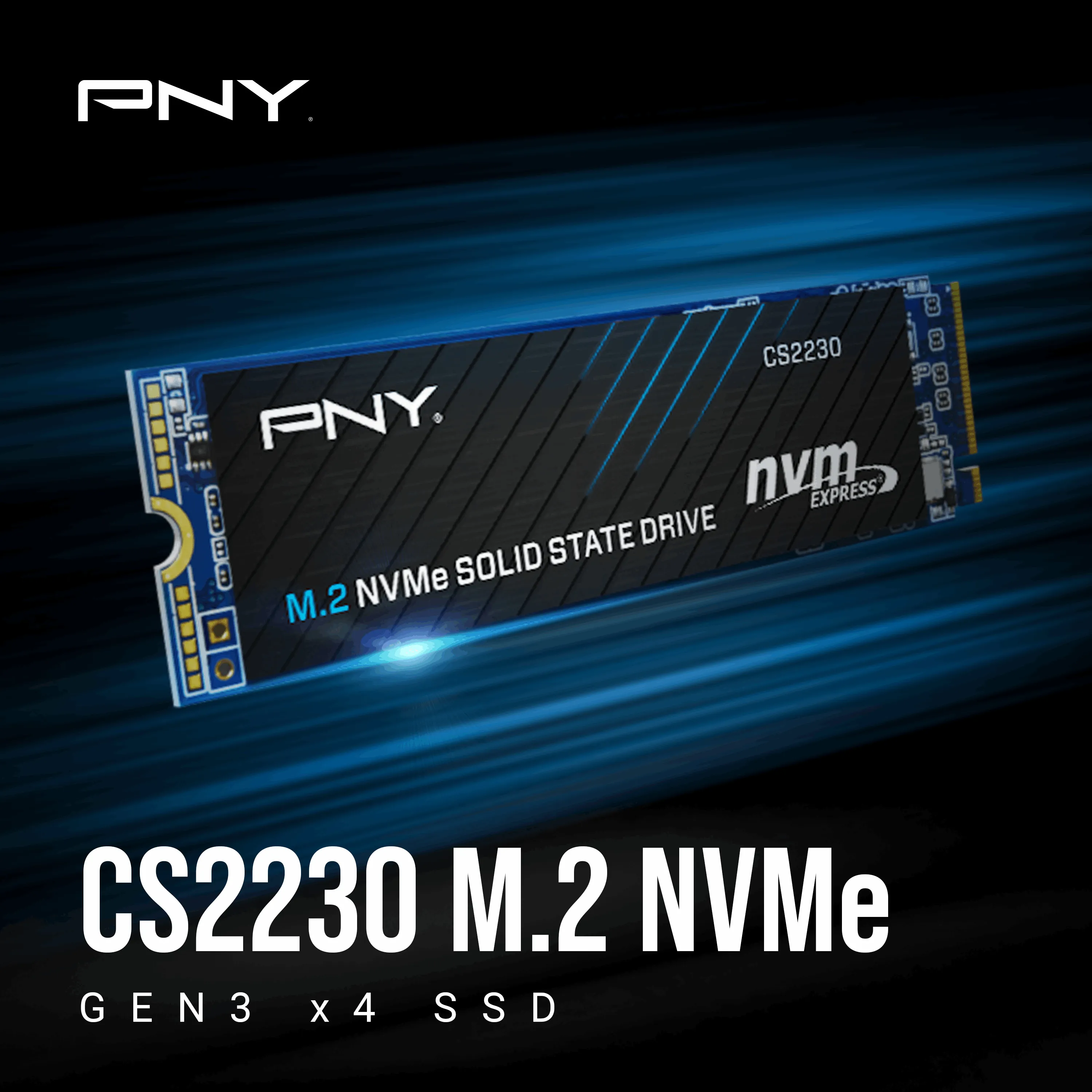 PNY CS2230 500 GB, PCIe 3.0, M.2 - SSD