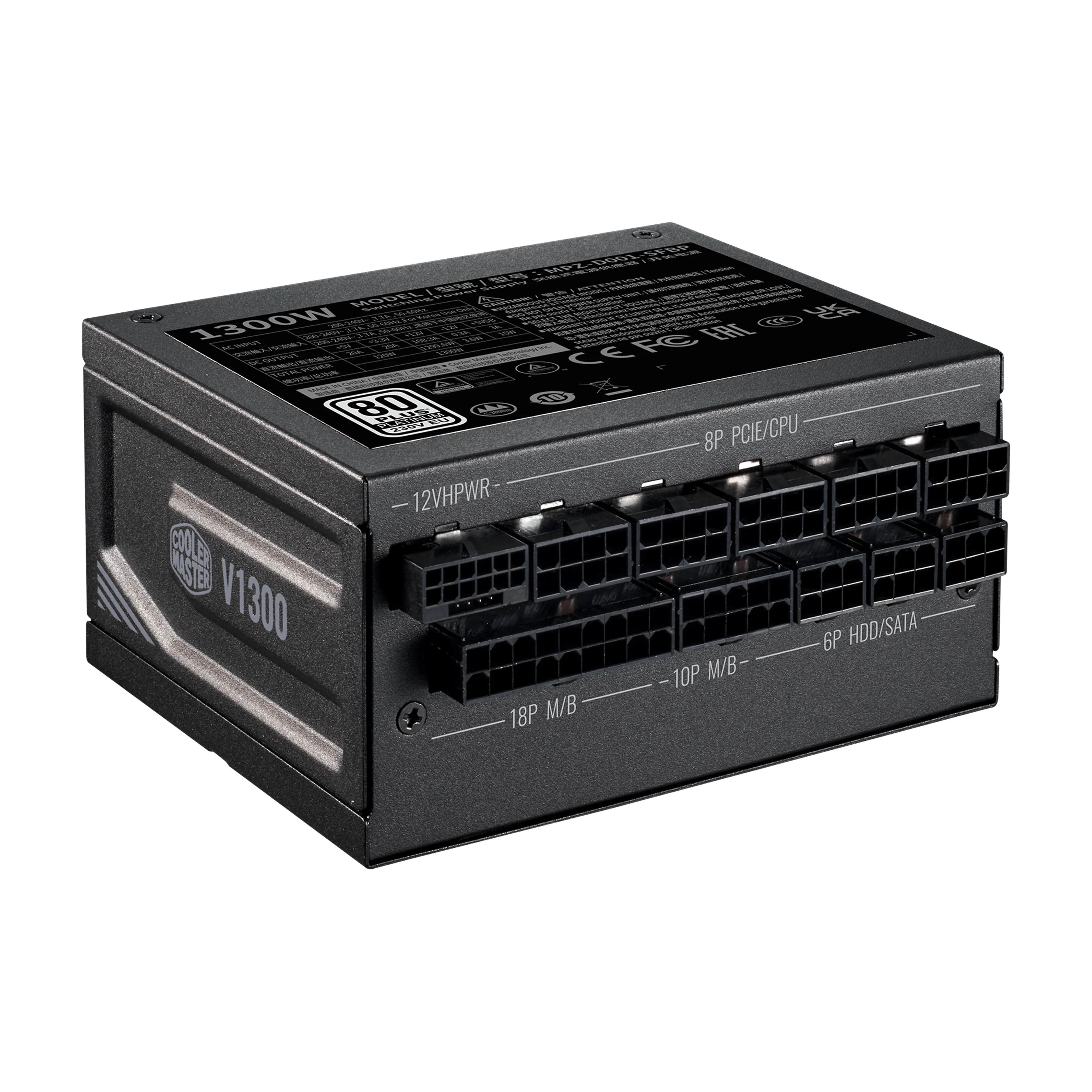 Cooler Master V SFX Platinum 1300W -virtalähde, 80 Plus Platinum