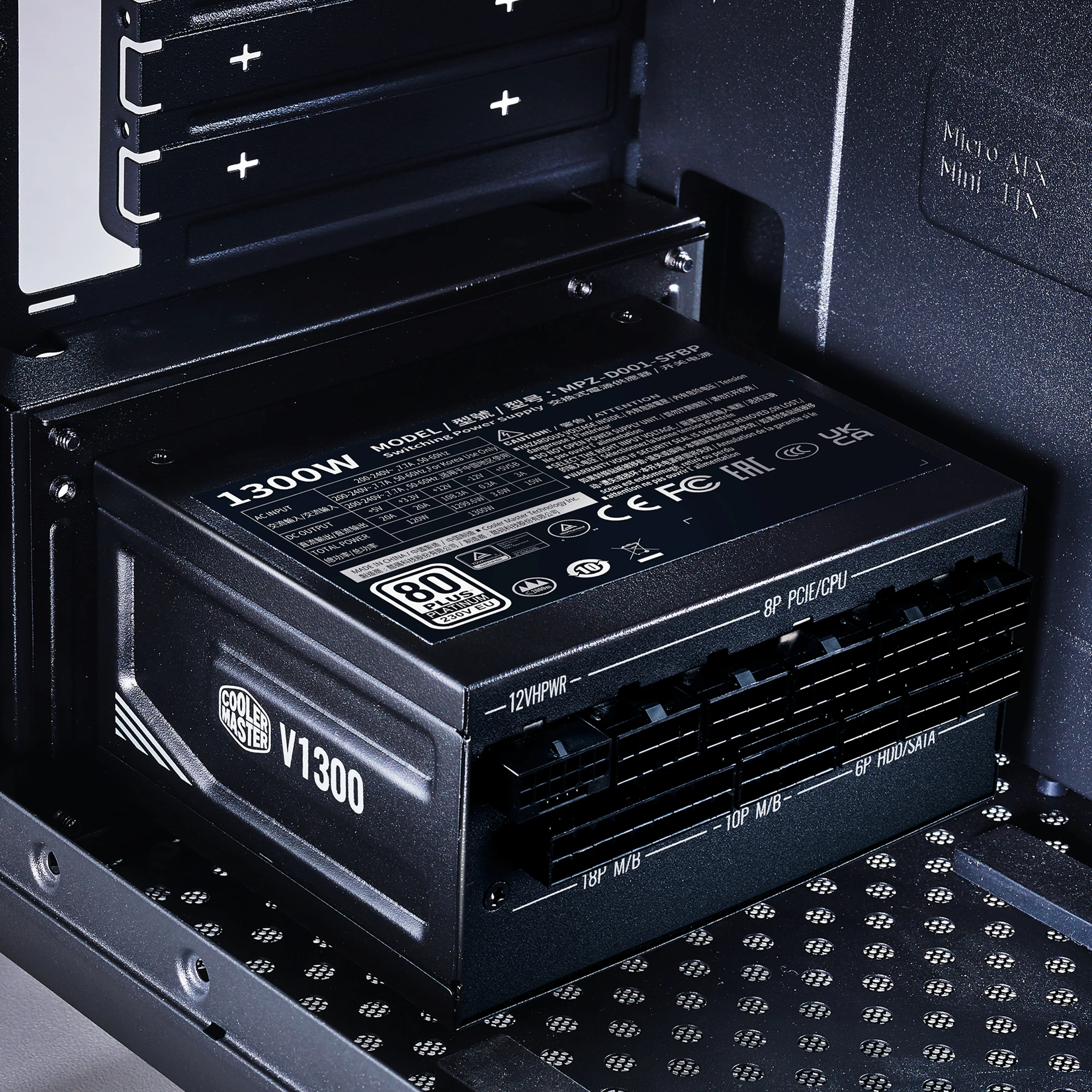 Cooler Master V SFX Platinum 1300W -virtalähde, 80 Plus Platinum