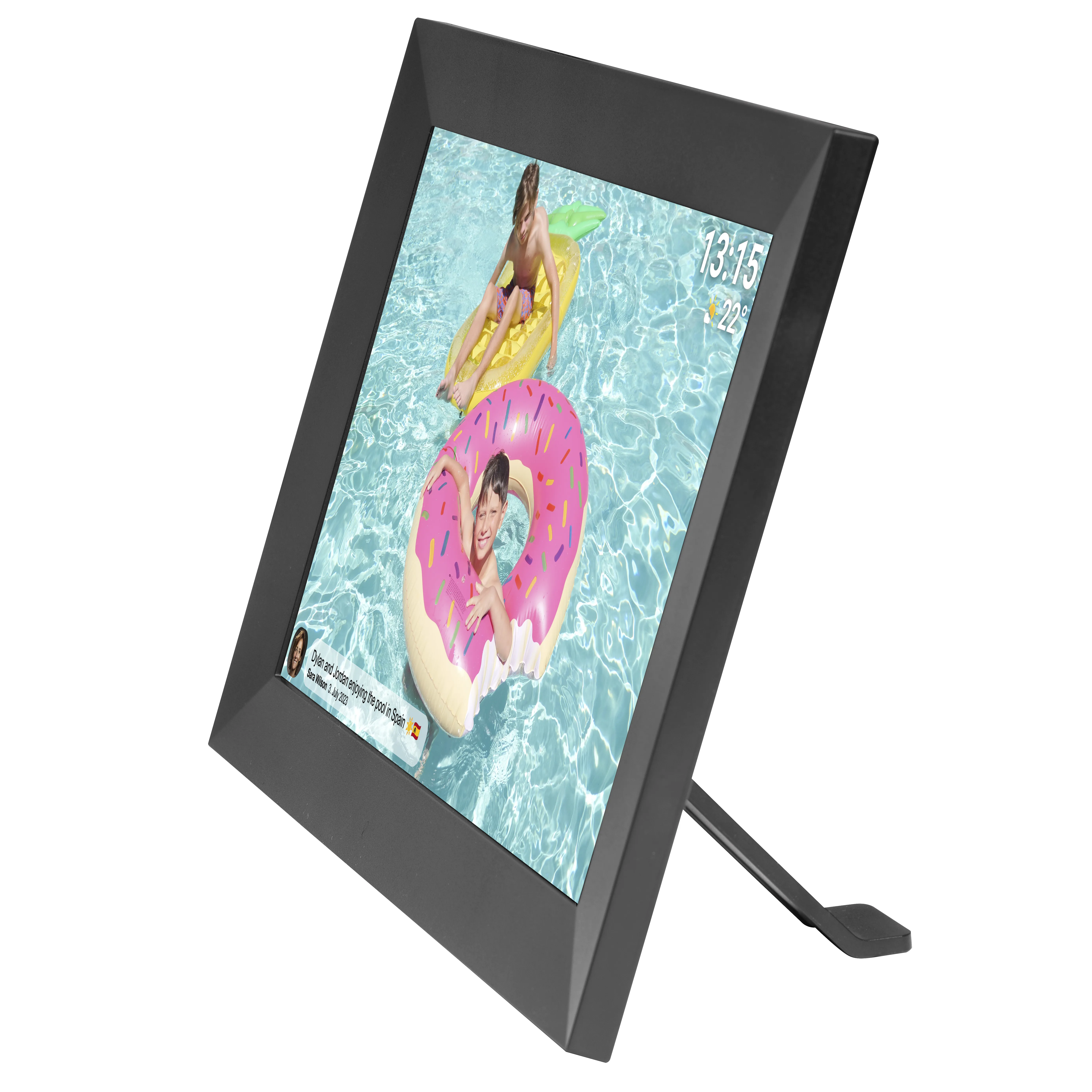 Denver Social PhotoFrame 10,1&quot; IPS Black